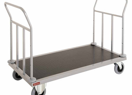 Luggage transfer carriage, double handle