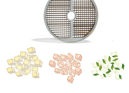 Grid for cubes/mixed vegetables 8 mm