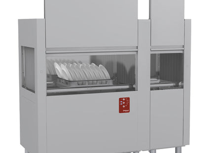 Dishwasher with traction drawn baskets 200Bas/H