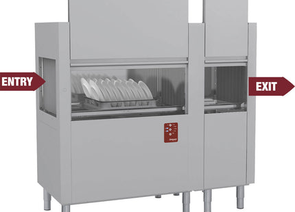 Dishwasher with traction drawn baskets 200Bas/H