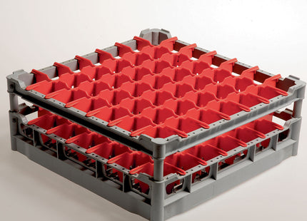 Basket 49 glasses Ø 63 mm, h165, Polyprop.