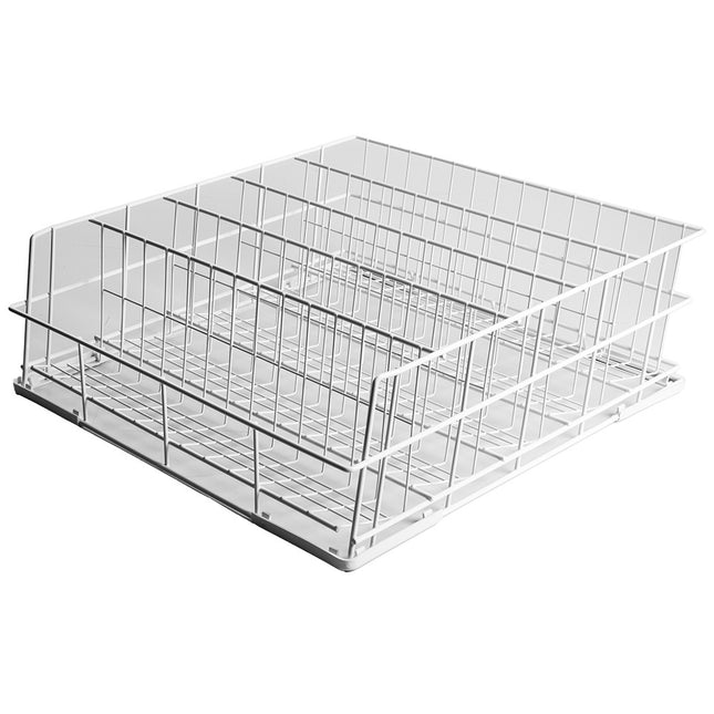 Basket for glases Ø 80 mm, 500x500mm Rilsan