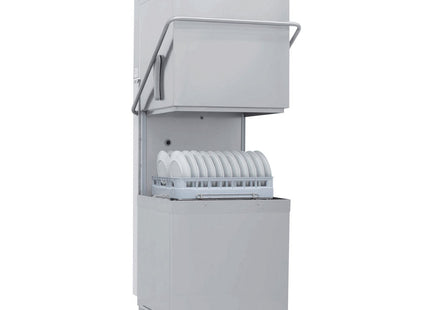 Hood dishwasher & Potwasher, basket 600x500 mm + condenser-recuperator of the steam "Full Hygiene"