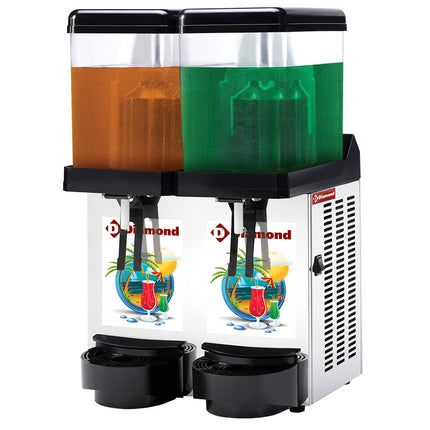 Nedkjølt drikkedispenser, 2x 12 Lt.