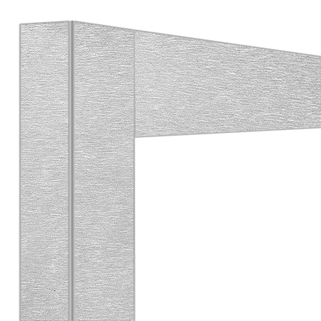Présentoir déco 530Lt. Acier satiné
