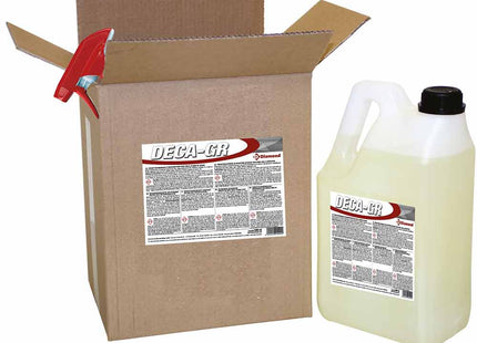 Produit de décarbonisation et dégraissant pour fours, grills, plaques de cuisson - 2 BD. x 5 LT/6,25 KG + PULV. (+ Sprayer)