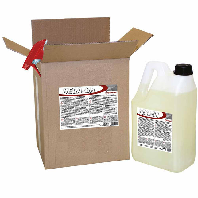 Produit de décarbonisation et dégraissant pour fours, grills, plaques de cuisson - 2 BD. x 5 LT/6,25 KG + PULV. (+ Pulvérisateur)