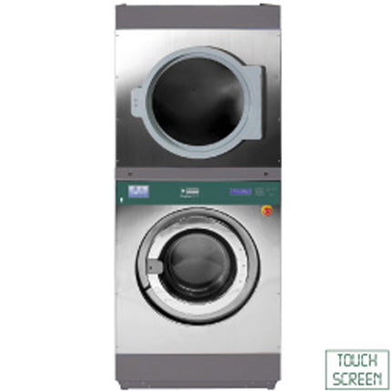 Lave-linge avec super essorage 14 kg (électrique) + sèche-linge rotatif 14 kg (électrique)