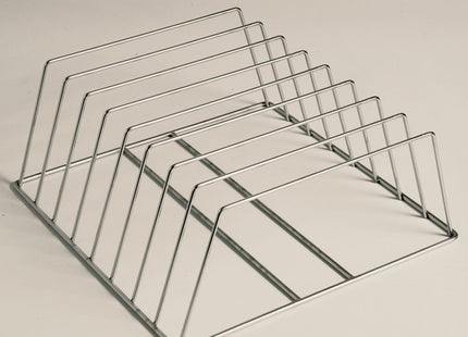 Support inox pour 8 plateaux gastro, h60 mm