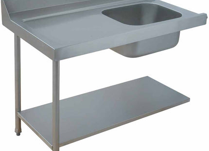 Left hand side pre-wash table (all models)
