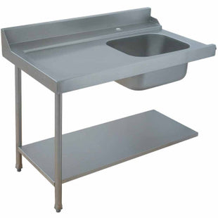 Left hand side pre-wash table (all models)