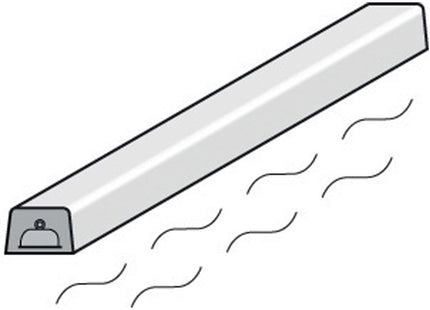 Warming element (by resistance), for superstructure
