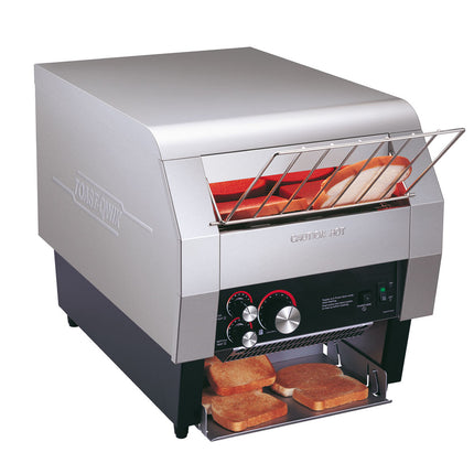 Toaster, with horizontal conveyor-belt, 360 toasts an hour