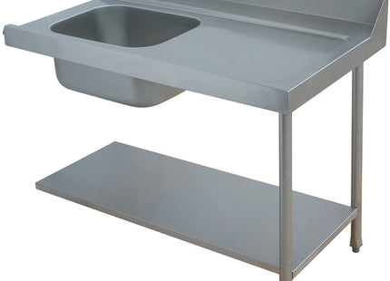 Right pre-wash entry table