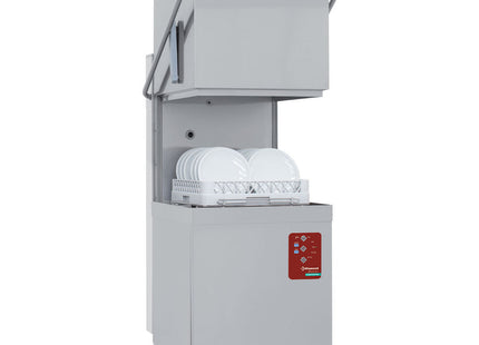 Hood dishwasher, basket 500x500 mm "Full Hygiene", with softener continuously