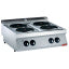 Cuisinière électrique, 4 plaques arrondies -TOP-
