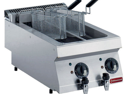 Electric fryer 2 basins of 5 liters -TOP-