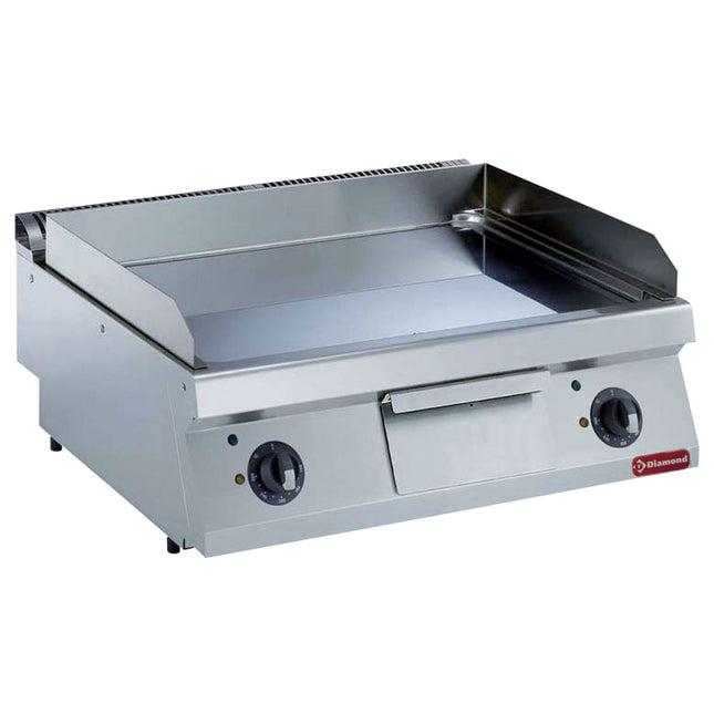Electric cooking plate, hard chrome-plated -TOP-
