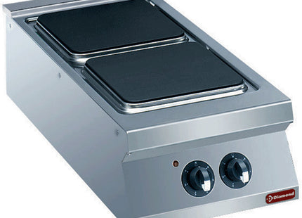 Electric cooker, 2 cooking hobs -TOP-