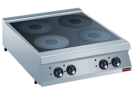 Electric cooker with 4 induction cooking zones -TOP-test
