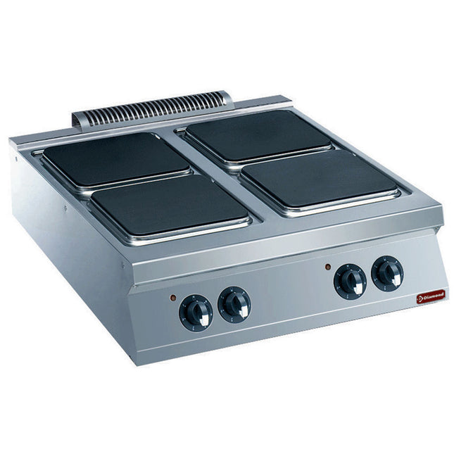 Cuisinière électrique, 4 feux de cuisson -TOP-