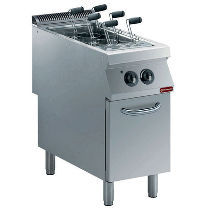 Cuiseur à pâtes électrique 1 cuve GN 1/1 sur placard