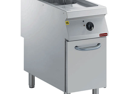 Electric fryer 1 basin of 15 lit. on undercarriage