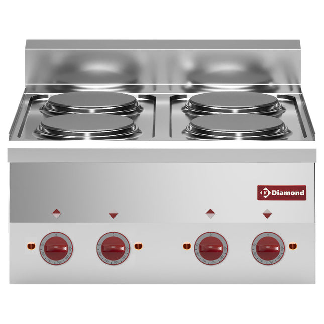 Electric cooker 4 hobs -Top-