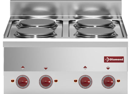 Electric cooker 4 hobs -Top-