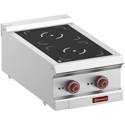 Electric range, 2 induction zones -Top -