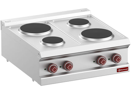 Electric cooker 4 hobs -Top-