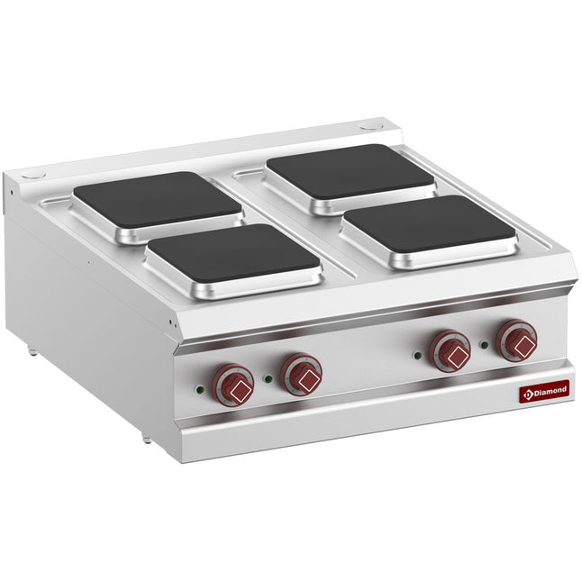 Electric cooker 4 square hobs -Top-