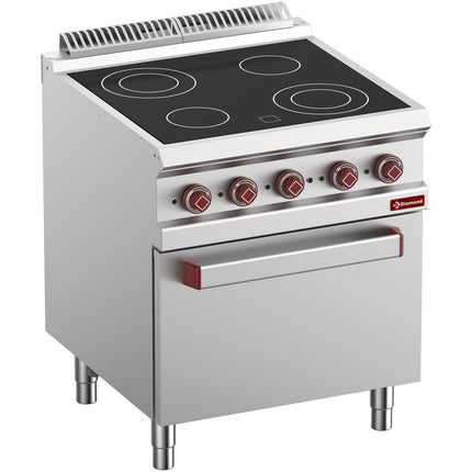 Elspis vitrokeramik 4 spisar, ugn GN 2/1 med elgrill