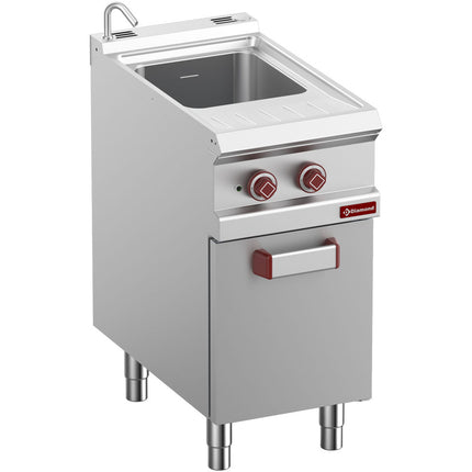 Electric pasta cooker 1 tank 26-liter (without baskets), on cupboard
