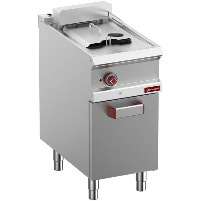 Electric fryer 1 tank 13-liter on cupboard