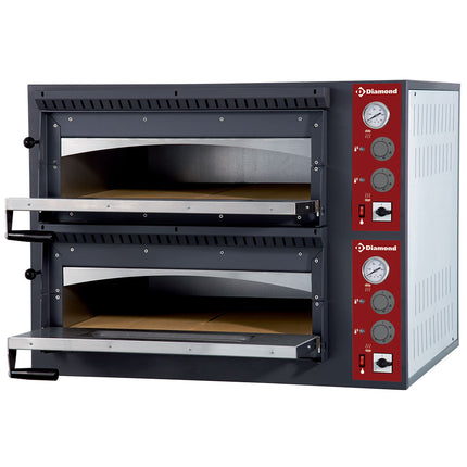 Four électrique 2x 4 pizzas, 2 pièces
