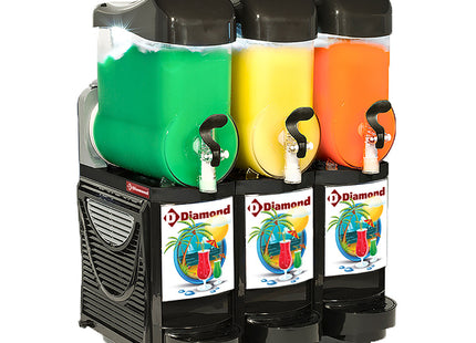 Machine/distributeur granités & sorbets, 3x 10 litres