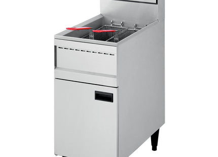 Gas fryer "high productivity", tank 23 liters