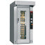 Rotary oven for bakery and pastry, 15 or 18 Levels (450x650 mm or 500x700 mm)