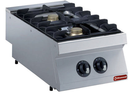 Gas cooker 2 fires, 2x 5.5 KW -TOP-