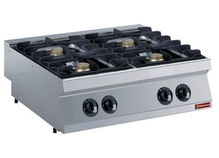 Gas cooker 4 fires, 4x 5.5 KW -TOP-