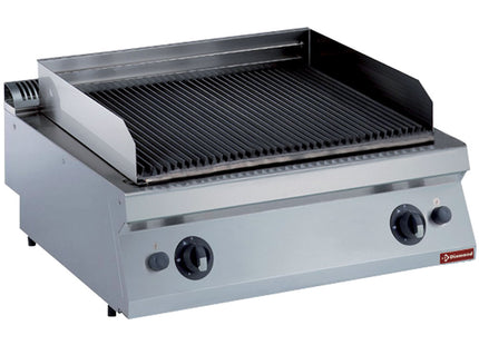 Gasgrill i lavasten, järngaller 1 mod. -TOPP-
