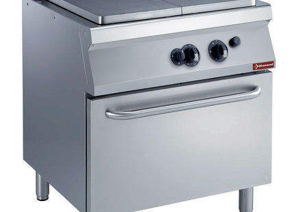 Stove cast-iron plate, gas oven GN 2/1