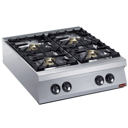 Cuisinière à gaz 4 feux -TOP- "PUISSANT"