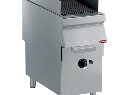 Grill gazowy, grill żeliwny, na cokole