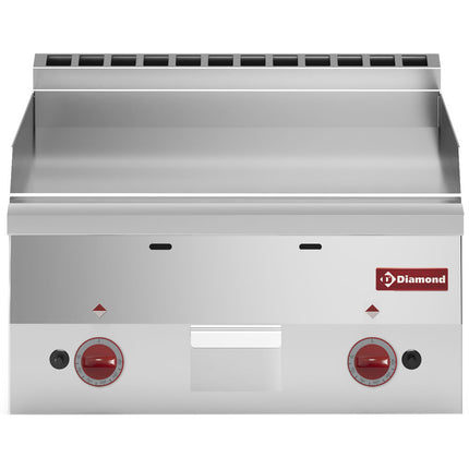 Glat gas stegeplade  -Top-