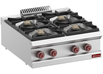 Cuisinière à gaz 4 feux -Top-