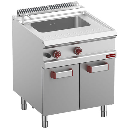 Gas pasta cooker 1 tank 40 lit. (without baskets), on cupboard