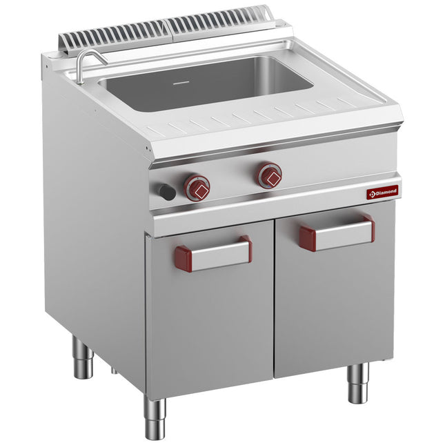 Gas pasta cooker 1 tank 40 lit. (without baskets), on cupboard