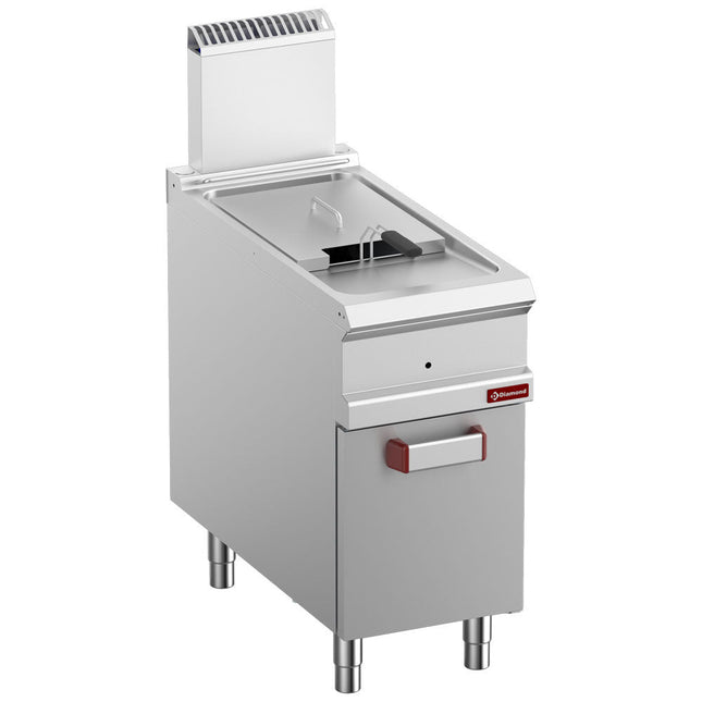 Friture - Gas -  18 liter (18 kW) på lukket skab